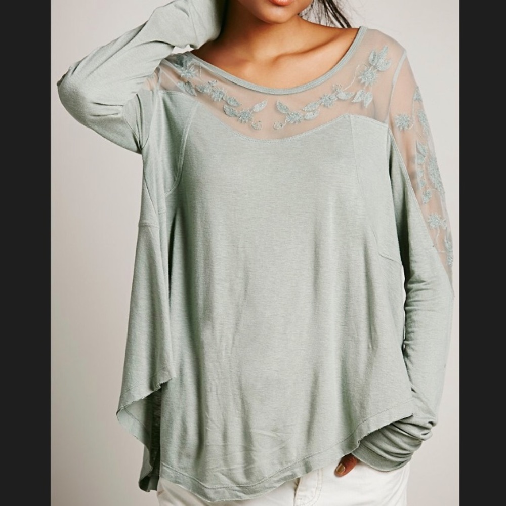 Free People Pretty Pretty Tee - Picture 7 of 7